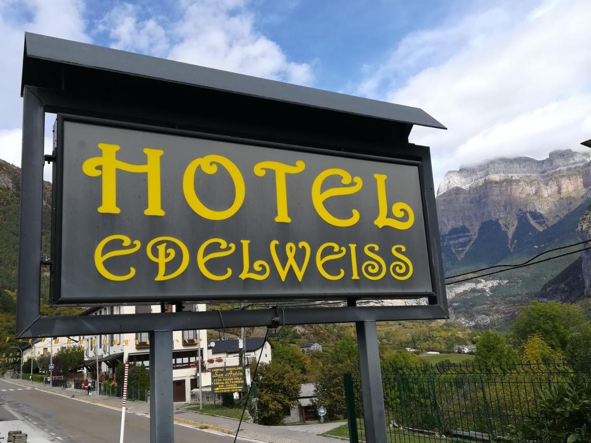 Edelweiss Hotel Torla Exterior foto